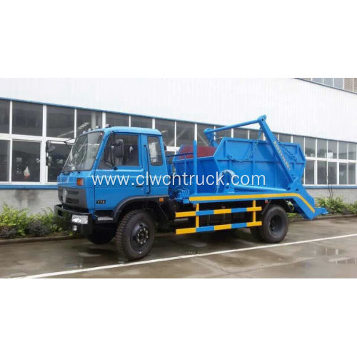 Economical dongfeng 10cbm skip waste truck for sale